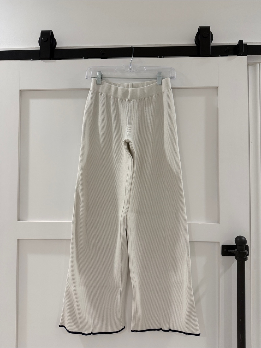 Edikted Sweatpants with Navy Trim